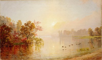 Nebliger Nachmittag - Herbst, 1873 von Jasper Francis Cropsey