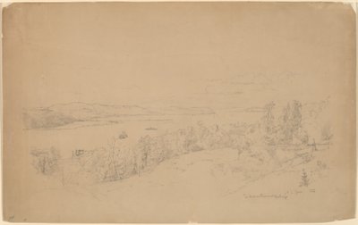 Der Hudson River bei Hastings von Jasper Francis Cropsey