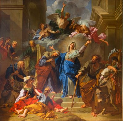 Die Heimsuchung von Jean Baptiste Jouvenet