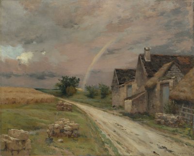 Der Regenbogen, Achères la Forêt von Jean Charles Cazin