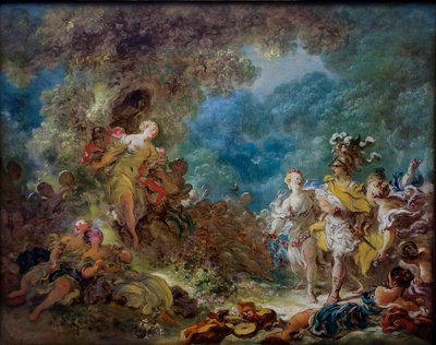 Rinaldo in den Gärten von Armida von Jean Honore Fragonard