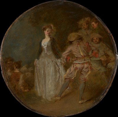 Der Ländertanz von Jean Antoine Watteau