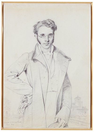 André-Benoît Barreau, genannt Taurel, 1819 von Jean Auguste Dominique Ingres