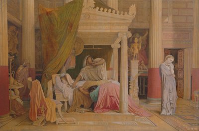 Antiochus und Stratonike, 1840 von Jean Auguste Dominique Ingres
