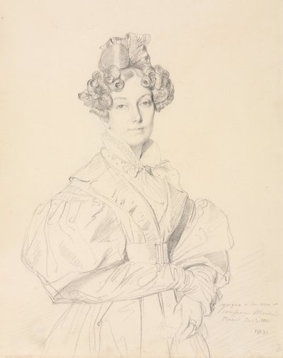 Madame Désiré Raoul-Rochette, 1830 von Jean Auguste Dominique Ingres