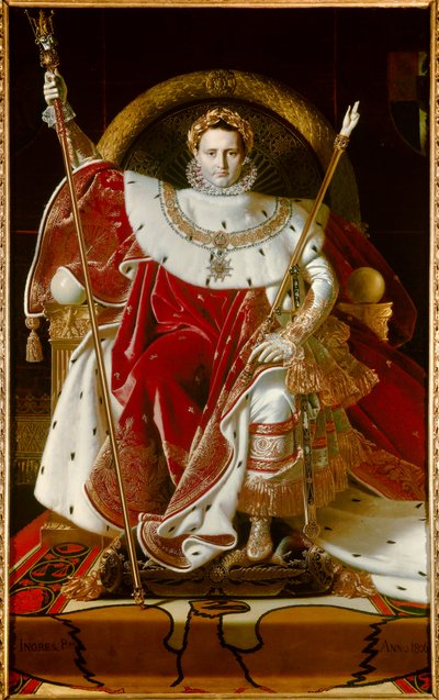Porträt von Napoleon I. von Jean Auguste Dominique Ingres