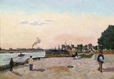 Ansicht von Bercy, Paris von Jean Baptiste Armand Guillaumin