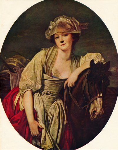 Die Milchmagd (18. Jahrhundert, 1938) von Jean Baptiste Greuze