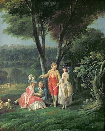 Ein Spaziergang im Park von Jean Baptiste Hilair