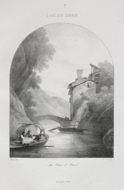 Reise nach Italien im Jahr 1822 von Jean Baptiste Isabey