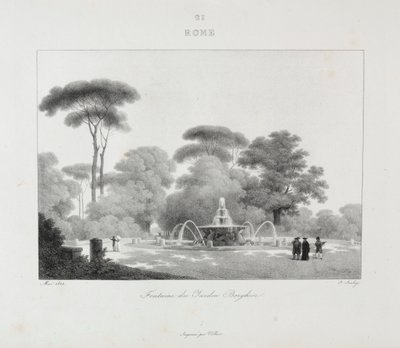 Reise nach Italien im Jahr 1822 von Jean Baptiste Isabey
