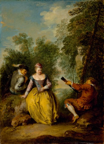 Ein pastorales Konzert, ca. 1725 von Jean Baptiste Joseph Pater