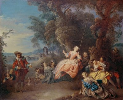 Die Schaukel von Jean Baptiste Joseph Pater