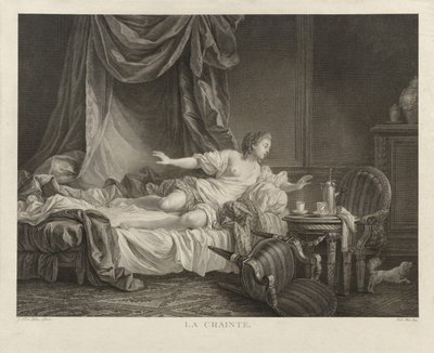 Die Furcht von Jean Baptiste Leprince