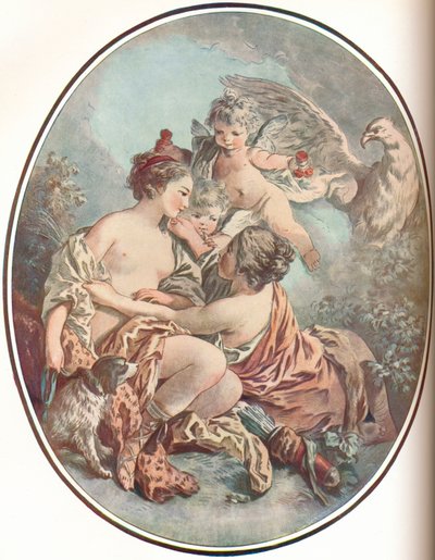 La Toilette de Venus von Jean Baptiste Marie Huet