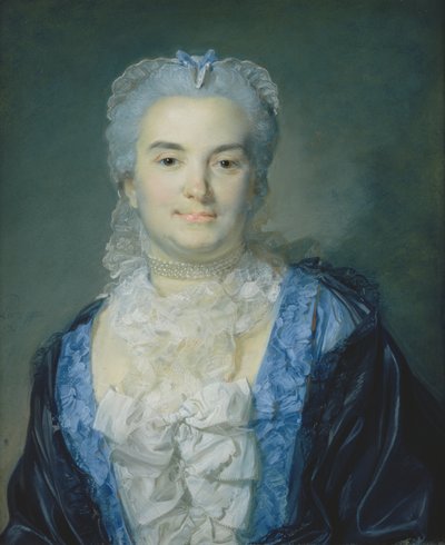 Porträt von Madam Chevotet, 1751 von Jean Baptiste Perronneau