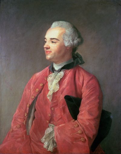 Porträt von Jacques Cazotte von Jean Baptiste Perronneau