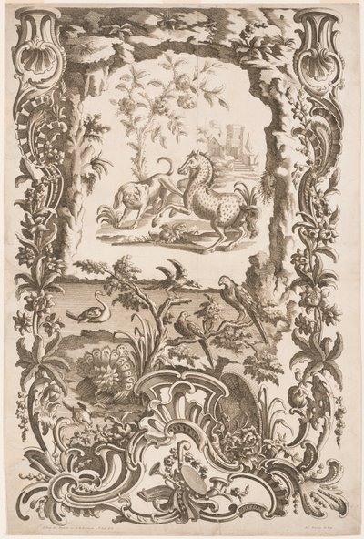 Druck von Jean Baptiste Scotin I
