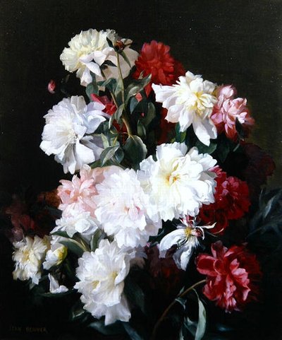 Stillleben mit Blumen von Jean Benner