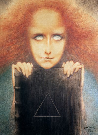 Porträt von Mrs. Stuart Merill von Jean Delville