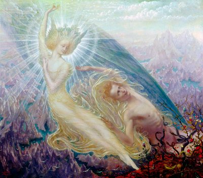 Der Engel der Herrlichkeiten von Jean Delville