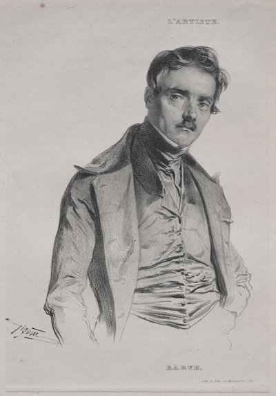 Antoine-Louis Barye von Jean Francois Gigoux