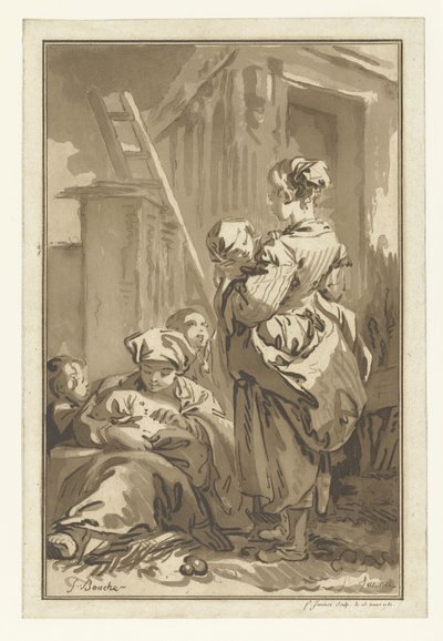 Die Ammen von Jean Francois Janinet