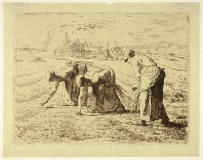 Die Ährenleserinnen von Jean Francois Millet