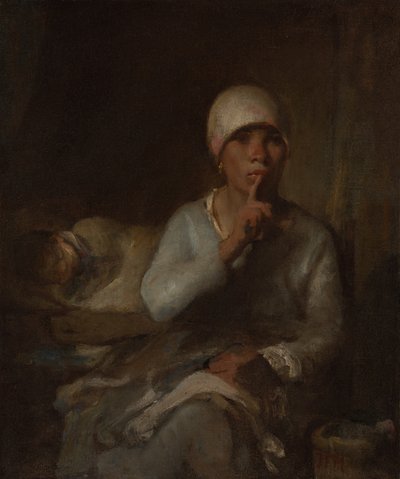 Frau und Kind (Stille) von Jean Francois Millet