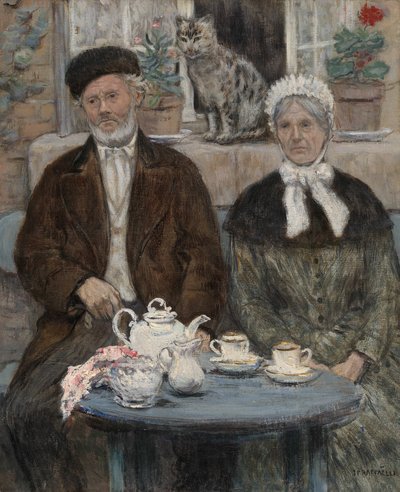 Nachmittagstee von Jean Francois Rafaelli