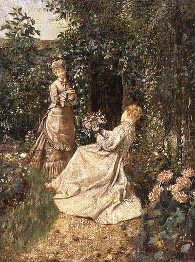 Im Garten von Jean Francois Raffaelli