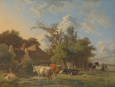 Landschaft von Jean François Valois