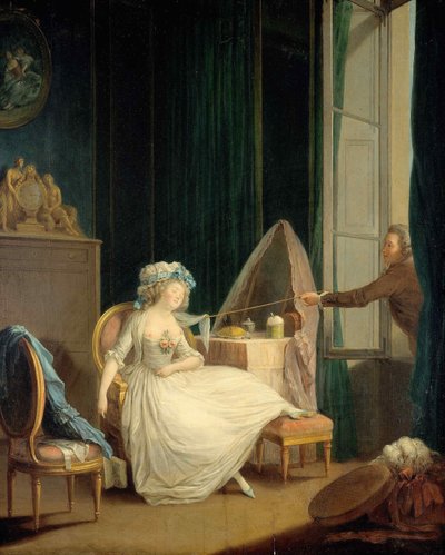 Die frivole Liebe, ca. 1780 von Jean Frederic Schall