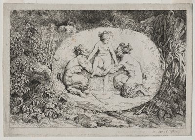 Bacchanalien von Jean Honore Fragonard