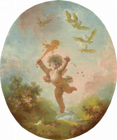 Liebe als Torheit von Jean Honore Fragonard