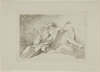 Zwei Propheten von Jean Honore Fragonard