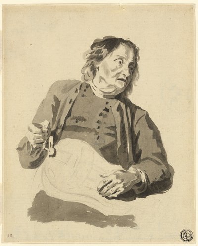Leierkastenmann von Jean Jacques de Boissieu