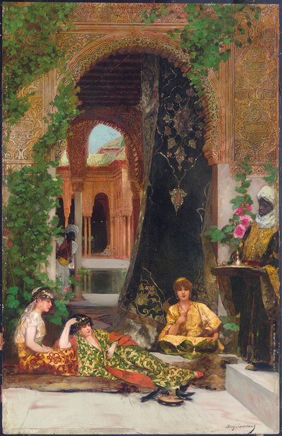 Harem Frauen von Jean Joseph Benjamin Constant