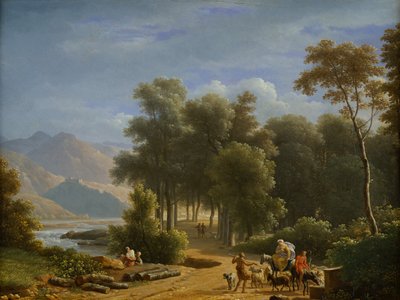 Landschaft, 1808 von Jean Joseph Xavier Bidauld