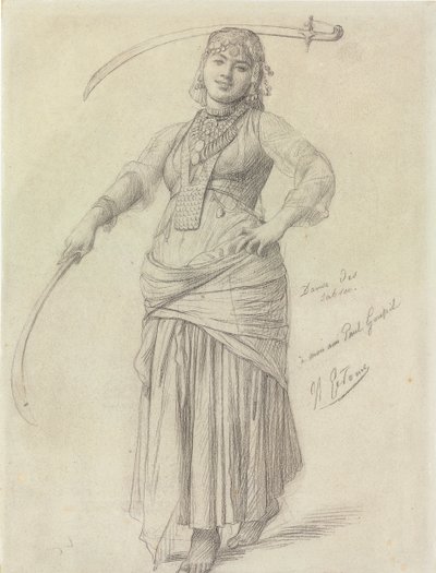 Säbeltanz von Jean Leon Gerome