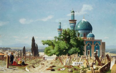Die Felder der Ruhe, Brousse von Jean Leon Gerome