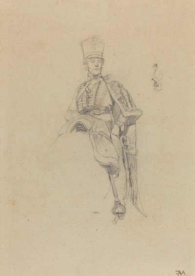 Ein französischer Husar von Jean Louis Ernest Meissonier