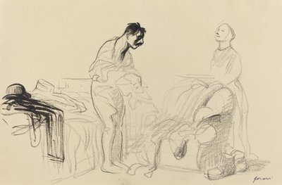 Aus dem Militärdienst entlassen von Jean Louis Forain