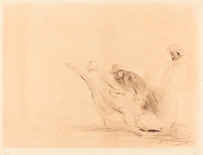 Die Ehebrecherin (dritte Platte) von Jean Louis Forain