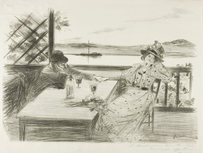 Der Laube von Jean Louis Forain