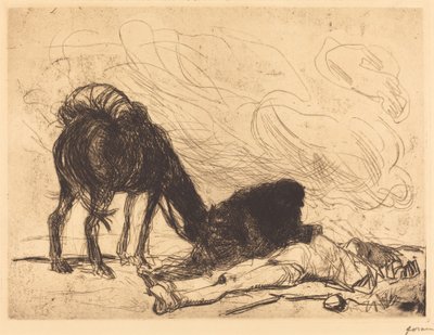 Der barmherzige Samariter von Jean Louis Forain