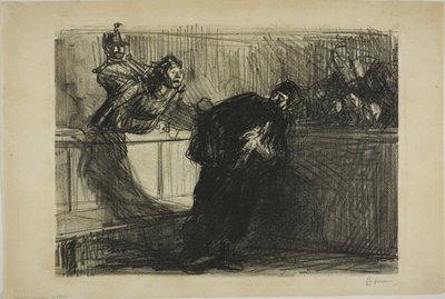 Der missbrauchte Anwalt von Jean Louis Forain