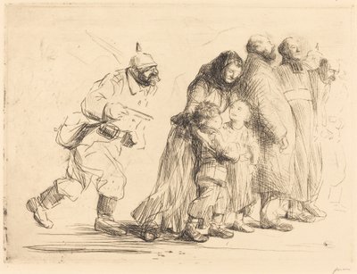 Die Notablen (große Platte) von Jean Louis Forain