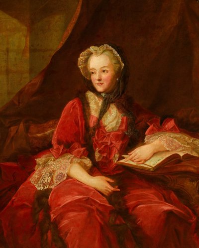 Porträt von Marie Leszczyńska von Jean Marc Nattier