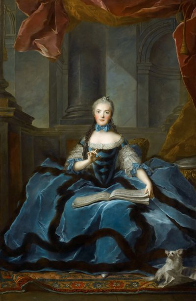 Prinzessin Marie Adélaïde von Frankreich, 1732-1800 von Jean Marc Nattier